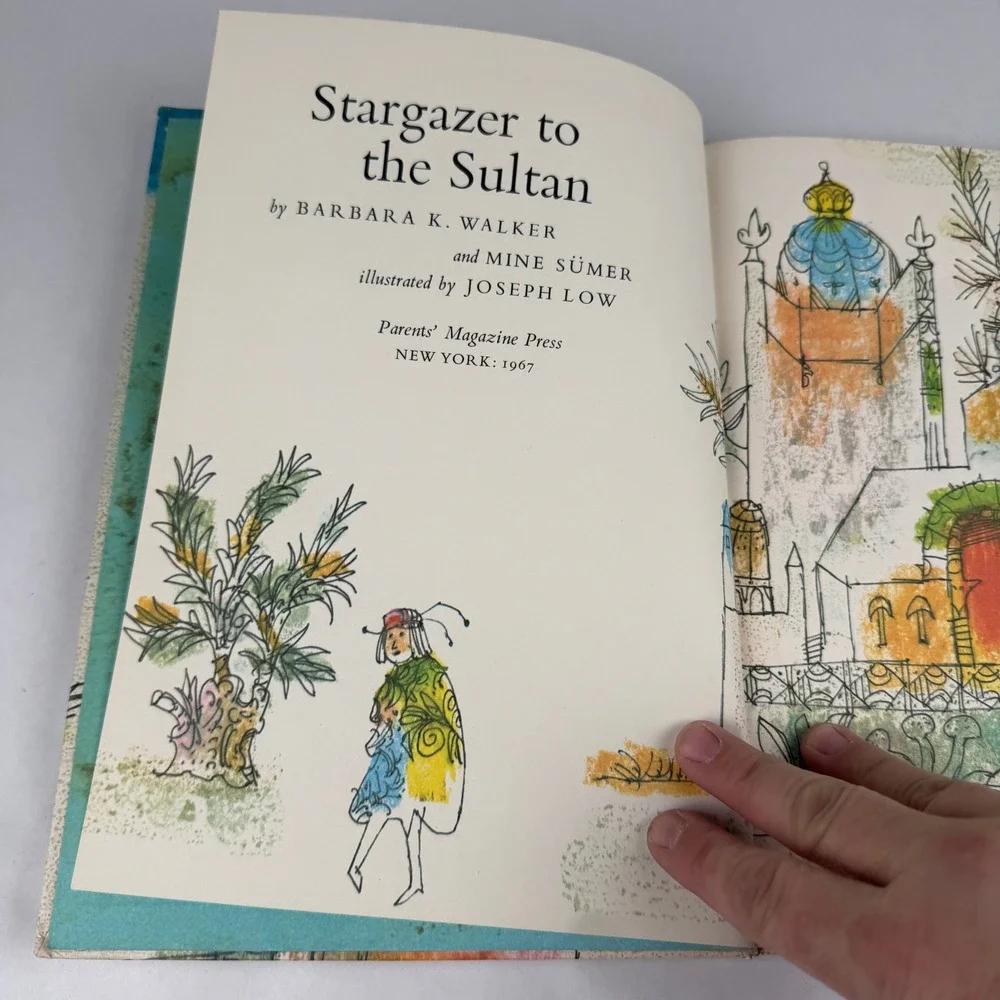 Stargazer to The Sultan Barbara K Walker Hardcover Childrens Books